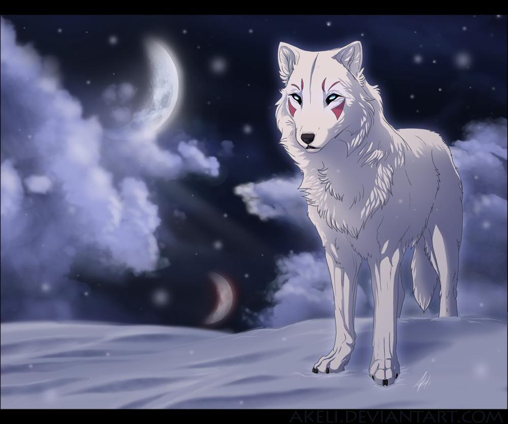 Волки в японском аниме