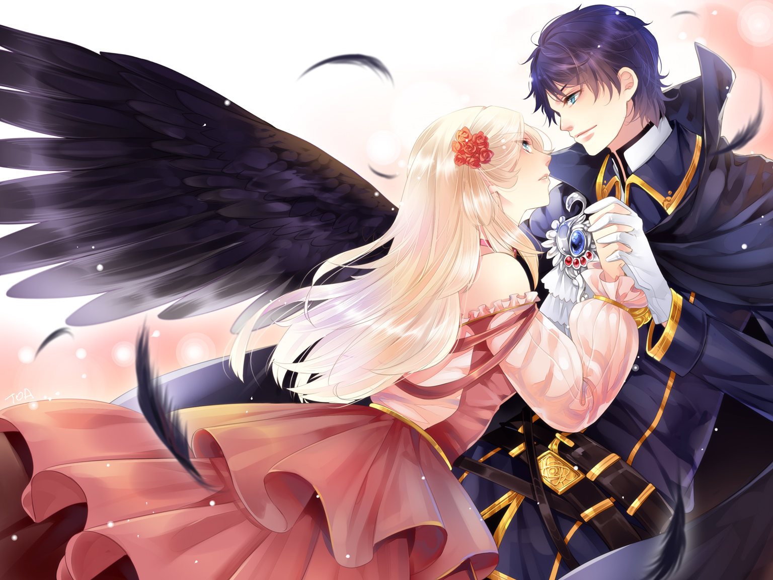 Аниме ангелы любовь